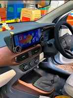 Android mobil 12.3 ", layar Radio dengan dua tombol, mendukung 360 kamera Universal Stereo Video mobil Headunit Carplay Android Auto