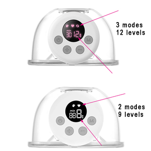 Bombas de Silicona Eléctricas Manos Libres Dobles con 3 Modos, Portátiles, Libres de BPA, Flujo Variable, para Madres Trabajadoras - Product Image 6