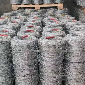 سلك شائك مجلفن مزدوج الالتواء SRX 1.6/2/2.2 مم، 2 مم 50 متر طول، سياج أمان للماشية والحيوانات للاستخدام في المزارع - Product Image 5