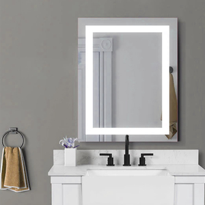 Nhà máy sản xuất Wall Mount phòng tắm thông minh cảm biến cảm ứng defogger ánh sáng CCT3000k-6000k 2436/3636 khách sạn màng hiện đại LED gương - Product Image 1