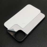 Impression par transfert de chaleur TPU PC coque de téléphone concepteur personnalisé 2D Sublimation classique noir étui pour iPhone 16 Pro Max 15 14 chaud