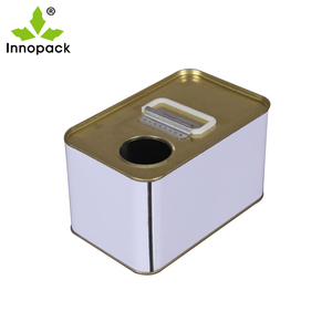 <span class=keywords><strong>3</strong></span> <span class=keywords><strong>litri</strong></span> rettangolare latta di latta di metallo secchio per olio vernice trasparente può produttore - Product Image 2