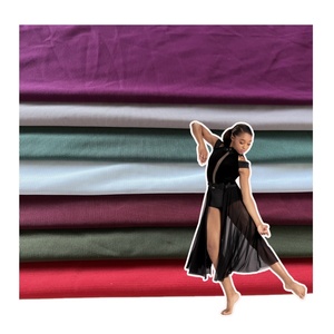 Thấp Moq Warp Dệt Kim 100 GSM 4 Cách Căng Nylon Spandex Mềm Lưới Vải Cho Đồ Lót Và Thể Thao Mặc - Product Image 1