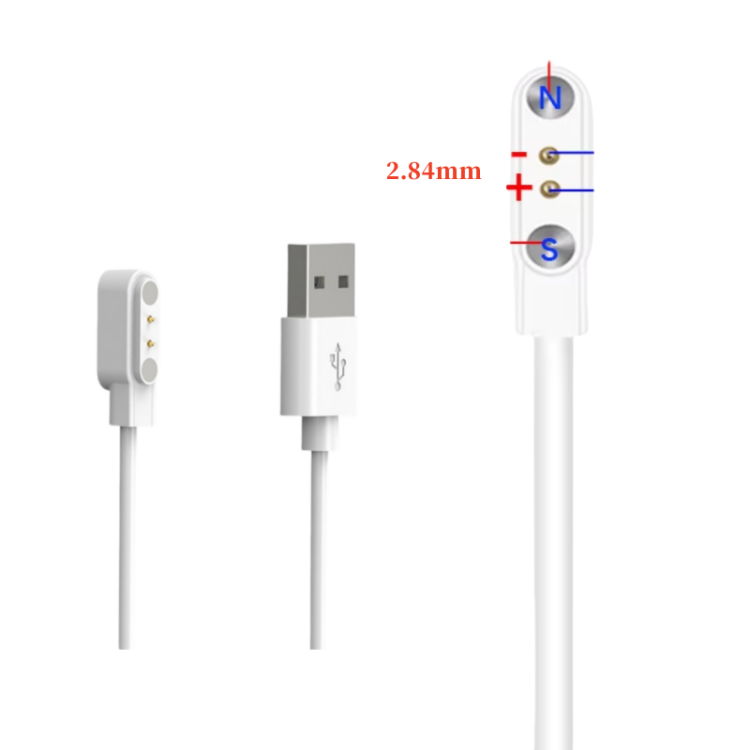 Blanco-2 pines 2,84 mm N-+S