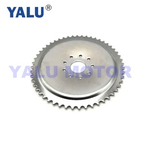 Bicicletta elettrica motore a benzina #410 52 T nuovo speciale-a forma di Corona Sinistra Ebike kit 52 denti non hanno bisogno di togliere il freno a disco - Product Image 3