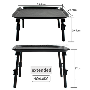 Mesa <span class=keywords><strong>de</strong></span> Pesca <span class=keywords><strong>de</strong></span> Plástico Ligera para Carpa y Pesca <span class=keywords><strong>de</strong></span> Fondo con Soporte para Cebo - Product Image 3