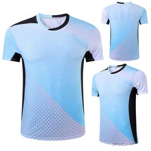 Concevez vos propres vêtements de badminton Vêtements de sport Entraînement Fitness Chemise de badminton à manches courtes T-shirt de tennis - Product Image 3