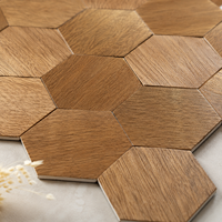 Carreaux de crédence modernes en aluminium autocollants pour décorations murales intérieures, épaisseur 4 mm, aspect pierre, vente en gros