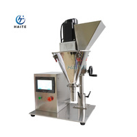 Machine à emballer de remplissage de tarière de poudre sèche semi-automatique 500g ABC/remplisseur de doseur de tarière manuelle 50g