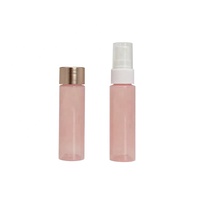 Botellas de Spray Acrílicas Pequeñas de 30 ml, Crema Facial, Crema para Ojos, Mascarilla Facial, Suero para el Cuidado de la Piel, Loción, Diseño Dividido, Serigrafía Personalizada