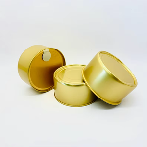 Usine directe 180ml aluminium serpent peut pour la nourriture vide boîtes de thon pour Bento boîte gâteau bonbons lait nourriture pour animaux de compagnie - Product Image 1