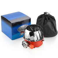 Réchaud à gaz portable de camping pour extérieur, mini, pas cher, outils de barbecue, cuisinière à gaz butane, brûleur de camping