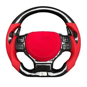 Volante de Fibra de Carbono Personalizado de Fábrica para <span class=keywords><strong>Lexus</strong></span> ES200 LX <span class=keywords><strong>UX</strong></span> NX200 RX350, Modificación de Automóviles, Piezas Interiores - Product Image 1