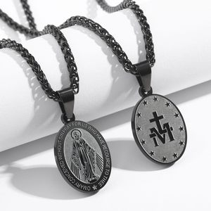 Nouveaux accessoires, collier élégant et simple, pendentif croix en acier inoxydable européen et américain, cadeau pour hommes et femmes - Product Image 5
