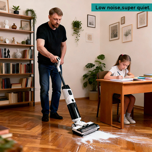 <span class=keywords><strong>Aspirateur</strong></span> sans fil rechargeable <span class=keywords><strong>puissant</strong></span> avec filtre HEPA autonettoyant, <span class=keywords><strong>silencieux</strong></span> <span class=keywords><strong>et</strong></span> léger pour tapis <span class=keywords><strong>et</strong></span> sols durs - Product Image 4