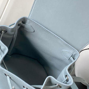 2025 Trending Luxury High Quality Vacation Designer Bags Tote Bags Blue Cowhide Large Capacity Leather <b>Backpack</b> Travel Bags - Product Image 2