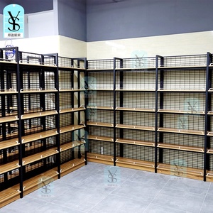 Venta directa de fábrica, estantes de exhibición de tienda o supermercado perforados de un solo lado - Product Image 3