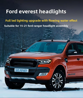 Vente en gros usine : Ensemble de phares LED modifiés avec clignotants séquentiels pour Ford Ranger 2015 et modèles ultérieurs, phare avant de pick-up