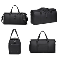Sac à bandoulière pour ordinateur portable, personnalisé, simple, grande capacité, pour voyage en extérieur, avec séparation sec/humide et compartiment à chaussures indépendant