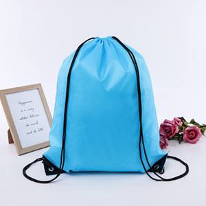 Sacs à dos de sport personnalisables en polyester avec cordon de serrage, imperméables en tissu Oxford, pour marathon et publicité promotionnelle - Product Image 4