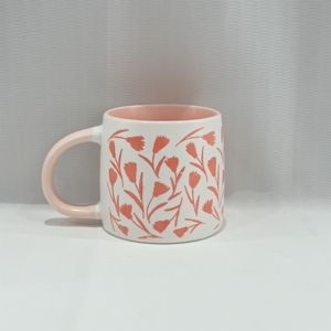 Perfect Quality Eco-friendly Ceramic Floral Coffee Mug-Dishwasher & Microwave Safe Reusable Stoneware for Brewing Tea - Product Image 5