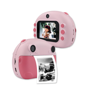 Caméra vidéo numérique Portable 1080P HD pour enfants <span class=keywords><strong>Mini</strong></span> Selfie jouet d'impression instantanée avec compatibilité multimédia MicroSD zéro encre - Product Image 1