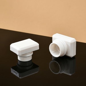 Tapa de Perfume Blanca Simple de 15 mm en Stock, Apta para Botellas de Perfume de Vidrio del Mismo Diámetro - Product Image 2