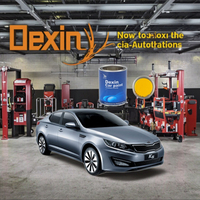 Diluant acrylique automobile Dexin pour peinture automobile et d'électroménager 1L/4L Application par pulvérisation