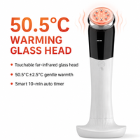 Appareil de beauté infrarouge LED haute énergie blanc rechargeable, couleurs personnalisées, OEM ODM, chauffage infrarouge 850nm, minuterie 10 minutes