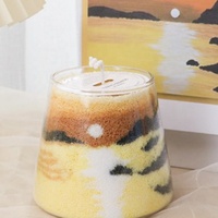 Poudre de cire perlée granulée de sable bougie pour décorations de bricolage Sable coloré pour les fêtes de Thanksgiving et Diwali