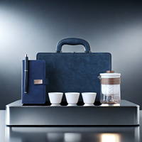 Coffret Cadeau d'Affaires Chaudement Recommandé Comprenant une Bouteille Isotherme, un Stylo et un Carnet pour Entreprises, Noël, Remise de Diplôme - Promotion Ciblée