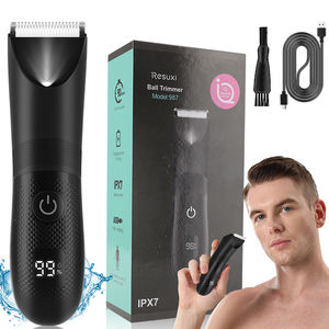 Lanumi 987 Ipx7 <span class=keywords><strong>Afeitadora</strong></span> impermeable <span class=keywords><strong>para</strong></span> el vello corporal y el pubis con pantalla Led <span class=keywords><strong>para</strong></span> la ingle <span class=keywords><strong>para</strong></span> <span class=keywords><strong>hombres</strong></span> - Product Image 2