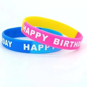 Unisex Waterproof Silicone Wristbands with Custom Logo and Color Debossed for Running Sports Team Building <b>Promotional</b> Gifts - Product Image 5