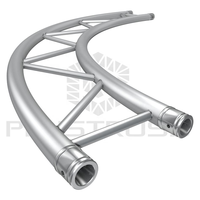 Structure de scène en aluminium G32, truss circulaire horizontal, pour éclairage de scène, événements, salons professionnels, construction, salle d'exposition, aménagement de magasin