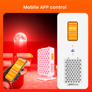 Dispositivo IDEATHERAPY per Terapia della Luce Rossa <span class=keywords><strong>a</strong></span> <span class=keywords><strong>LED</strong></span> Infrarossi per Viso e Corpo, Uso Domestico, Controllo tramite APP, <span class=keywords><strong>con</strong></span> Supporto da Tavolo - Product Image 4
