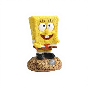 Decoración Moderna para Pecera con Diseño de Personajes de Dibujos Animados, Patrick Star, Mr. Krabs, Decoración para Acuario, Patio y Sala de Estar - Product Image 6