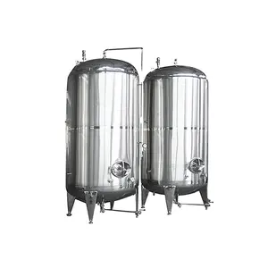 Sanitary stainless steel beverage wine milk solvent oil storage tank beer fermenter tank