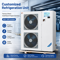 Unidad de Refrigeración Copeland para Sistema de Refrigeración de Almacenes de Cadena de Frío para Proyectos de Almacenamiento Frigorífico Industrial