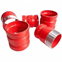 Réducteur rainuré concentrique, plusieurs tailles en stock, DN25-DN300, filetage femelle/mâle, raccords de tuyauterie en fonte ductile certifiés incendie