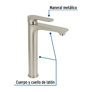 Master con 4 unità miscelatore a leva singola per lavabo, satinato, FOSET RIVIERA - Product Image 2