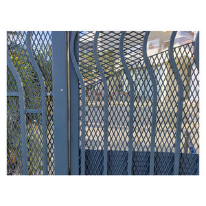 מותאם אישית 4 * 10ft מגולוון חוט נירוסטה חוט תקרה יהלום מורחבת רשת מתכת עבור מגדת קישוט מחורר - Product Image 6