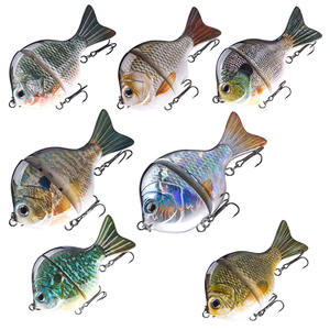 Señuelo de Pesca Articulado Tipo <span class=keywords><strong>Sunfish</strong></span>, 9cm, 34.5g, Plástico, para Pesca de Lubina - Product Image 1