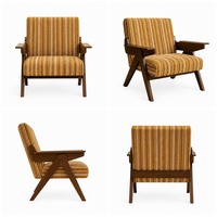 Fauteuil simple moderne rétro en gros, 3 couleurs, style vintage pour réception, salon, bureau – Fournisseur direct de mobilier
