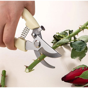 Tijeras de Podar Curvas Manuales de 7 Pulgadas para Jardinería, para Podar Ramas y Cortar Flores, Directo de Fábrica - Product Image 2