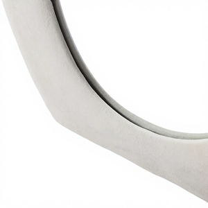 Luxury Modern Wood <strong>Rectangle</strong> Ivory <strong>White</strong> 60 X 160 cm Full Length Velvet Wall <strong>Mirror</strong> - Product Image 6
