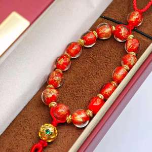 Adorno Colgante de Aleación de Cobre con Cuentas de Esmalte de Color y Circonita, Regalo de Compromiso, Aniversario de Bodas, Unisex, de UM Jewelry - Product Image 2