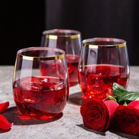 Flûtes à vin sans pied modernes en plastique PET transparent de 12 oz, réutilisables, légères, incassables, compatibles lave-vaisselle, sans BPA