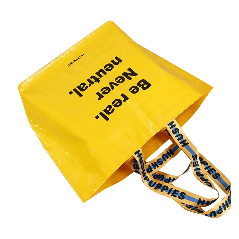 Wholesale High Quality Plastic PP Woven Bag PP Woven Color Printing Clothing Gift Bag