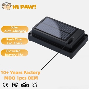 Localizador GPS Solar 4G 2G para Ganado y Ovejas, Rastreador Antipérdida en Tiempo Real con Cerca Electrónica Exterior, Collar GPS Solar Global para Mascotas - Product Image 1