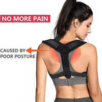 Correcteur de posture réglable Orthèse du haut du dos respirante Redresseur correcteur de posture scoliose
